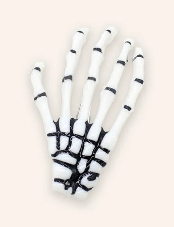 2PCS Halloween Skeletons Fun Hairclips